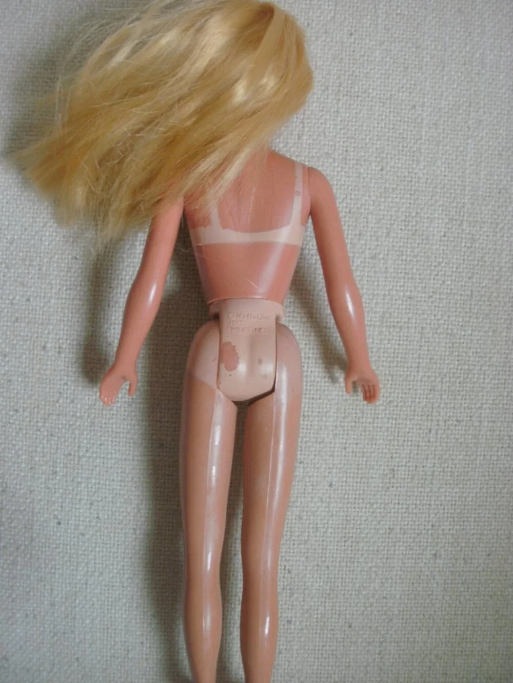 Collectible Vintage 1967 Barbie Doll Skipper Malibu Sun Lovin With Tan Lines
